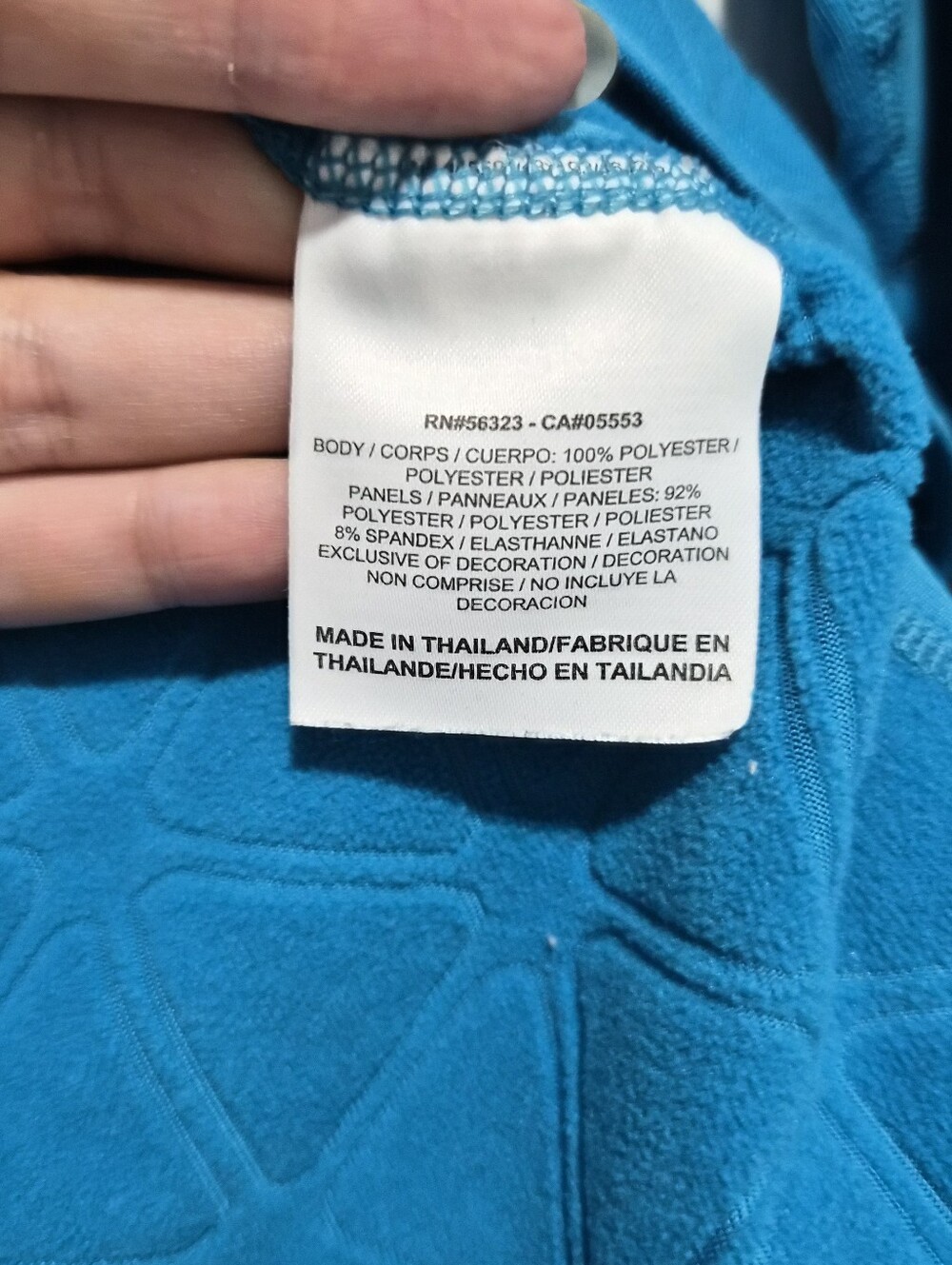 Nike Women’s Running Dri-Fit Turquoise Blue Half-Zip Long Sleeve Top Size M - Picture 4 of 11